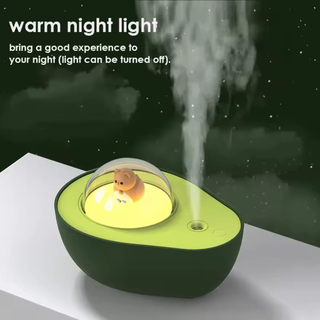 Humidificador Aire Y Lámpara de Palta