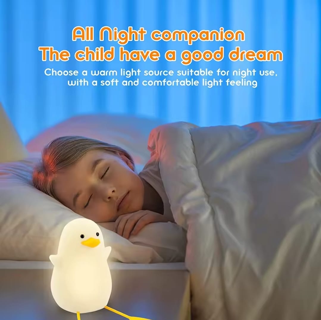 Lámpara De Noche Patito USB