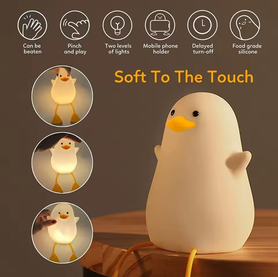Lámpara De Noche Patito USB