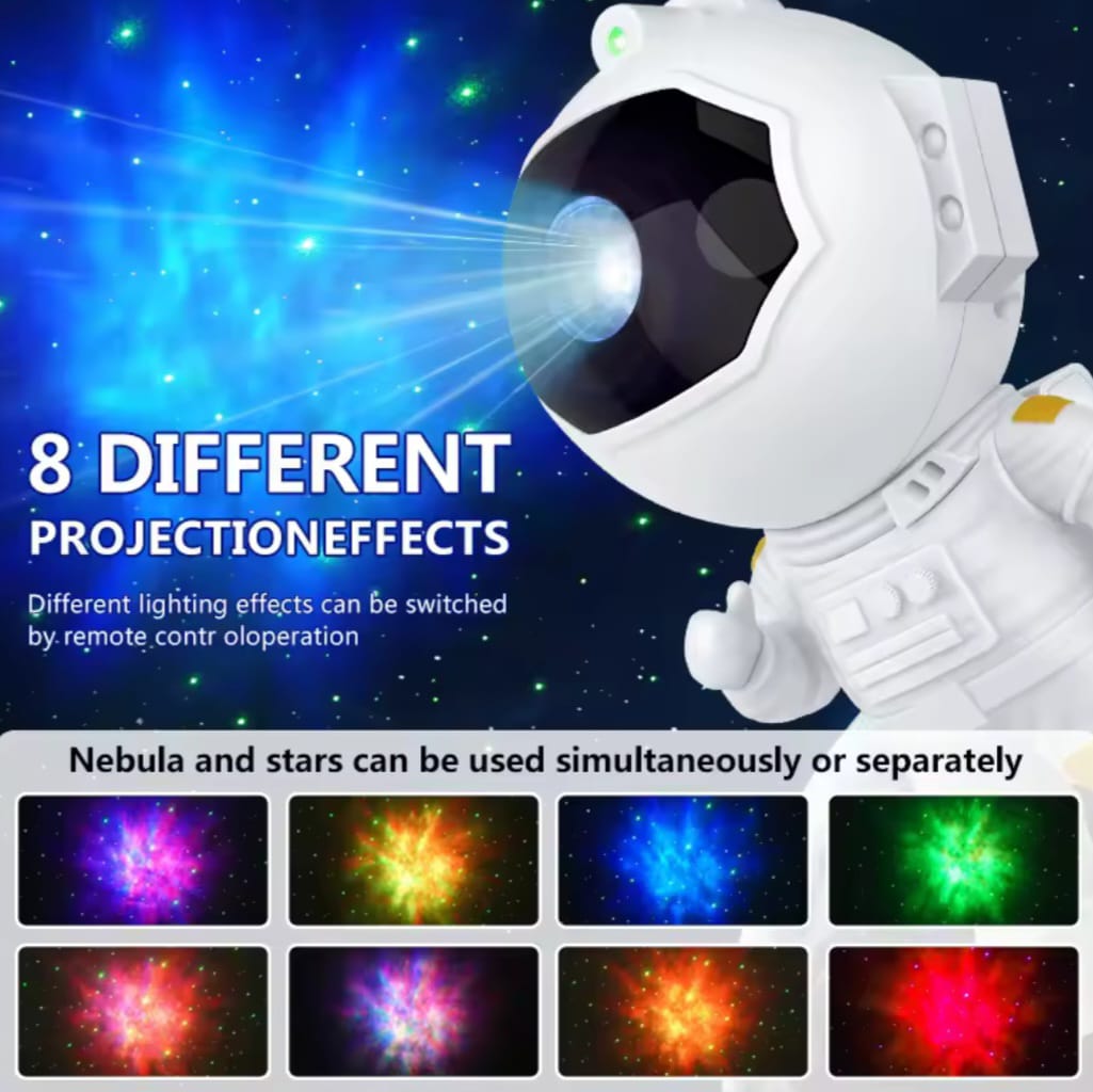 Proyector Lámpara Led Galaxia Astronauta