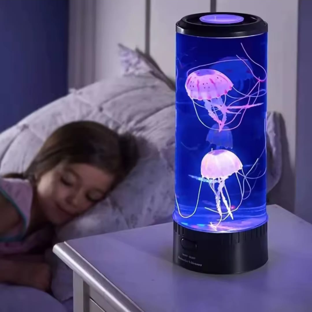 Luz Nocturna Con Forma De Medusa