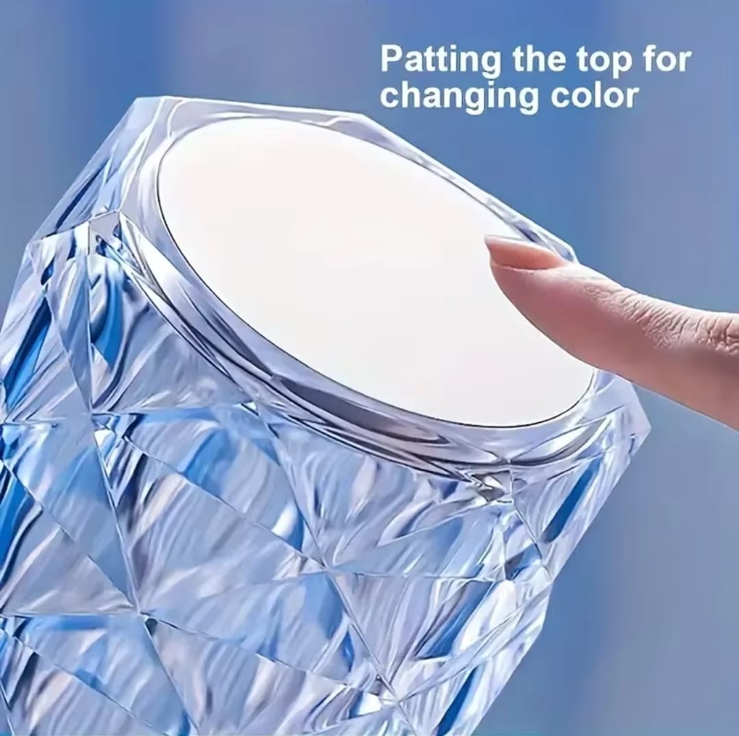 Lámpara de Cristal Touch - Parlante Bluetooth