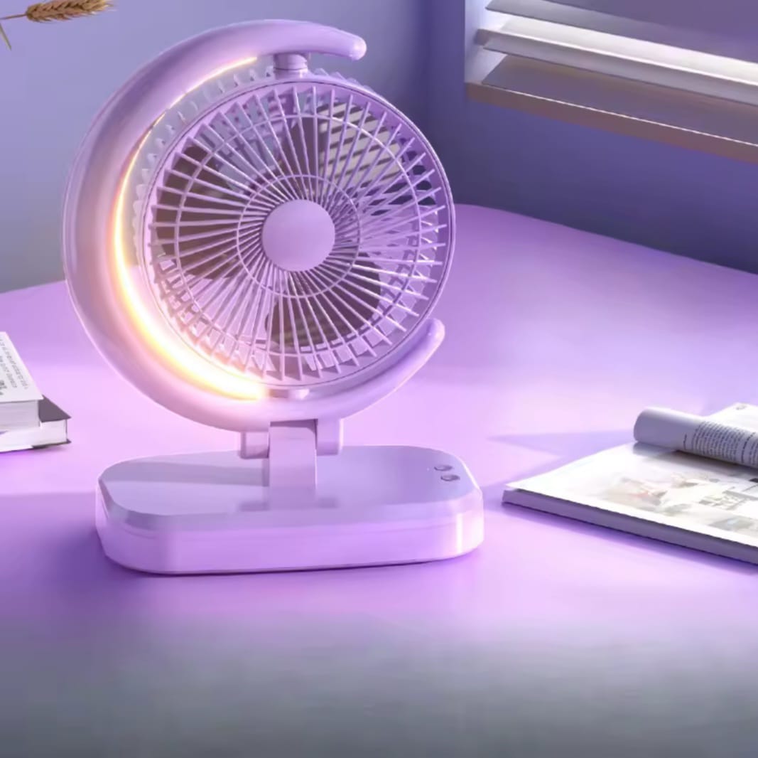 Ventilador De Escritorio Con iluminación