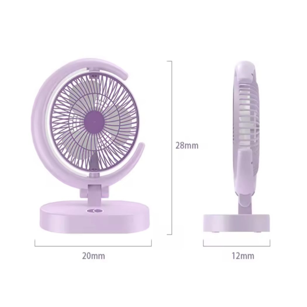 Ventilador De Escritorio Con iluminación