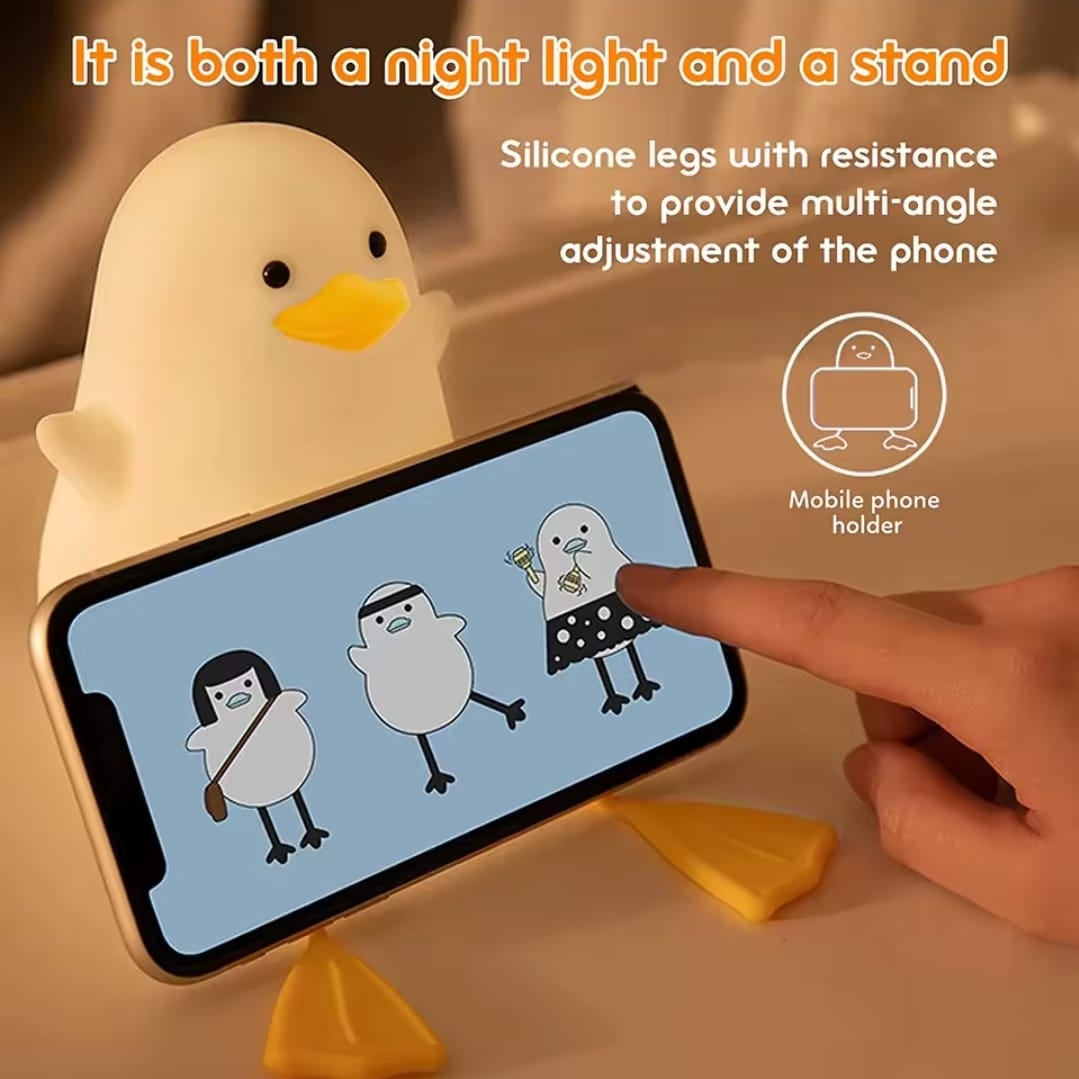Lámpara De Noche Patito USB