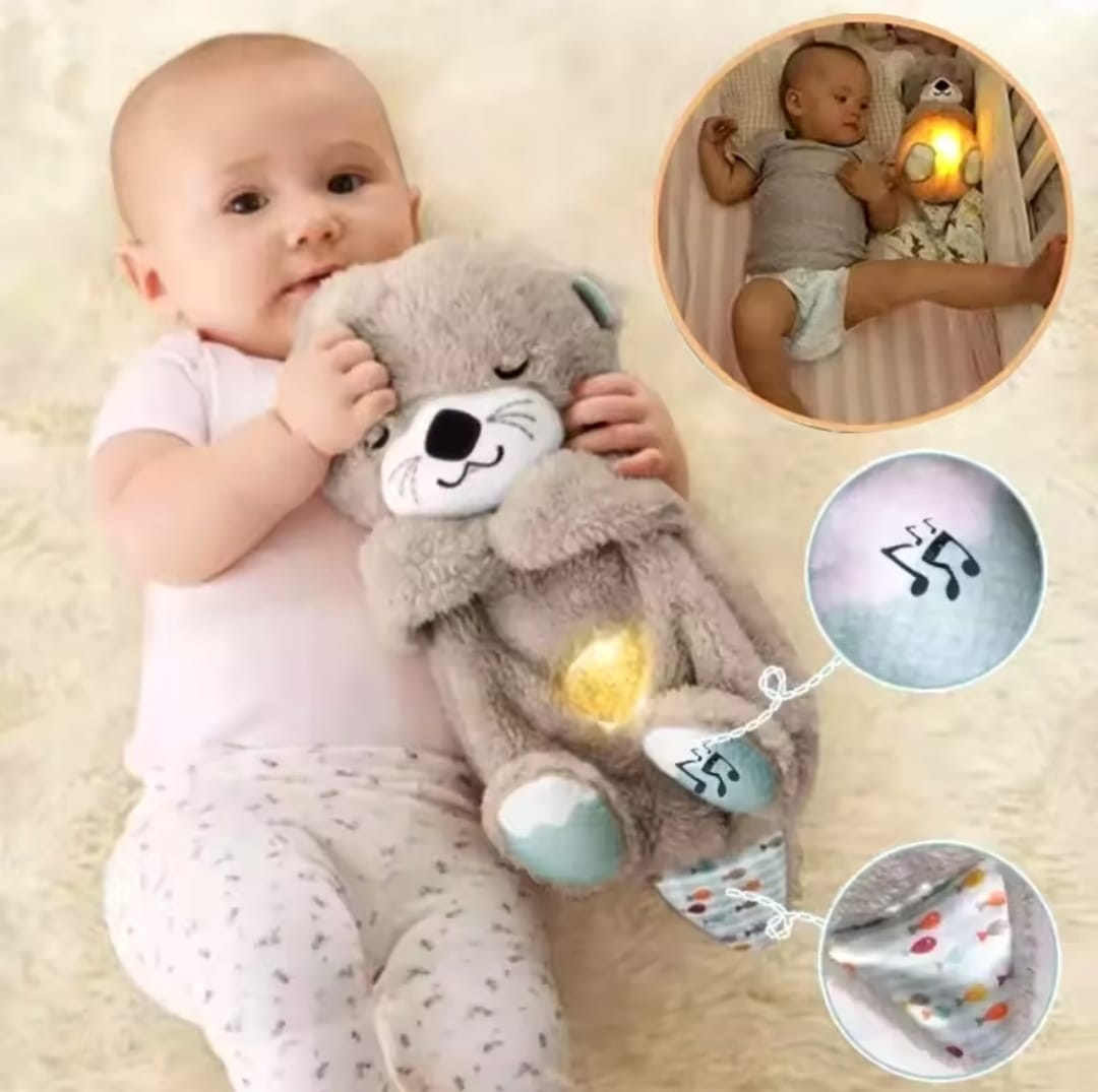 Nutria de Peluche Calmante Beige