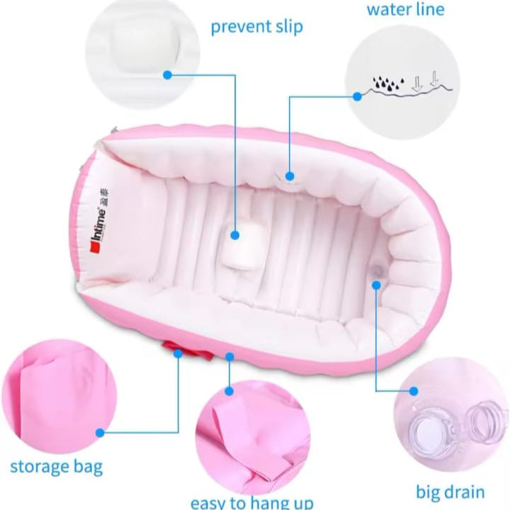 BABY BAÑERA INFLABLE