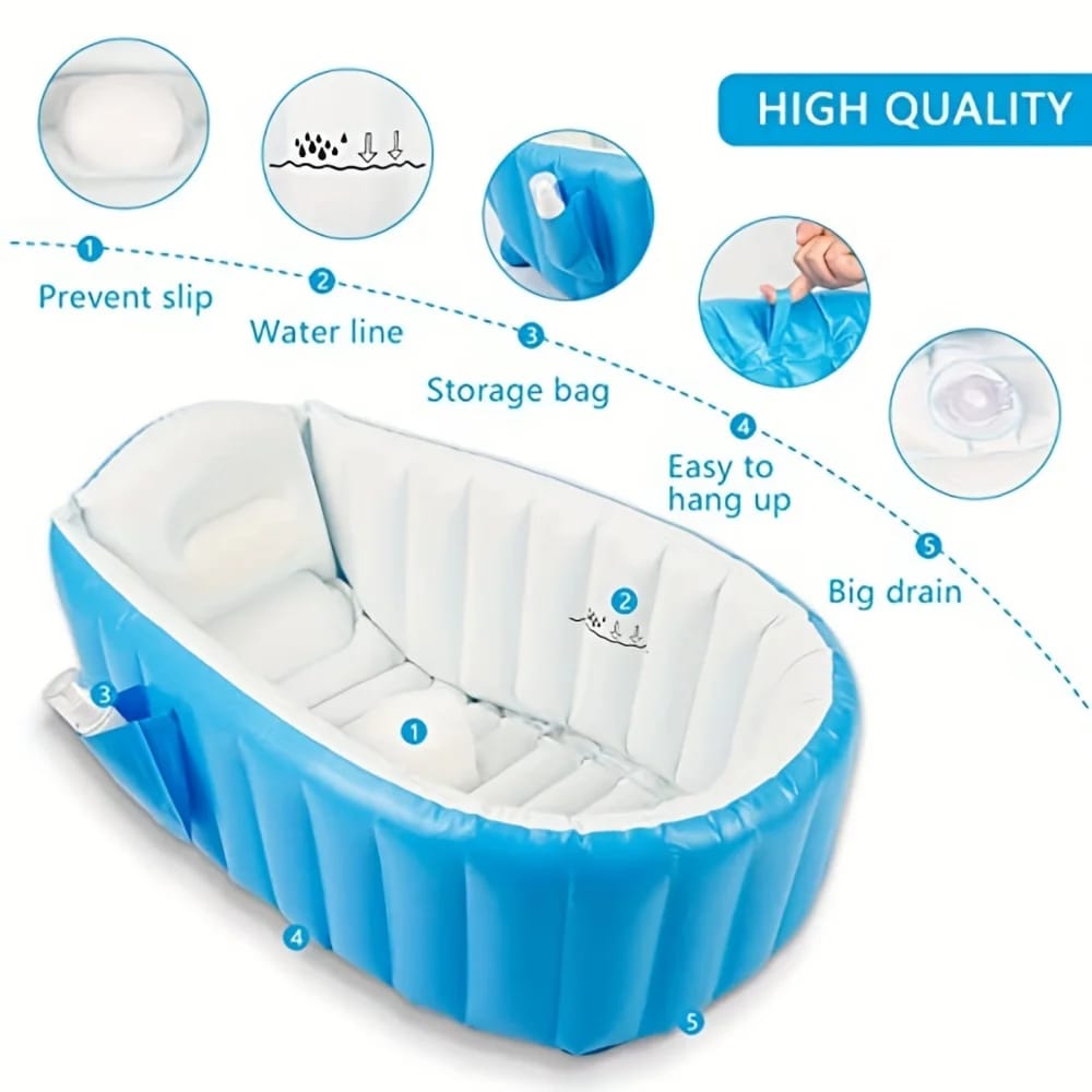 BABY BAÑERA INFLABLE